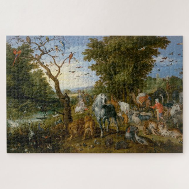 Eintrag der Tiere in die Arche Noah (Brueghel) (Horizontal)