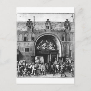 Eintrag von Hercule Francois (Frankreich) Postkarte