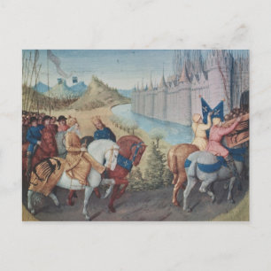 Eintrag von Louis VII König von Frankreich und Con Postkarte