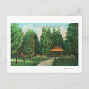Eintritt Aussicht auf Guernewood ParkGuernewood, C Postkarte