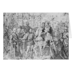 Eintritt des Dauphin, der zukünftige Charles V