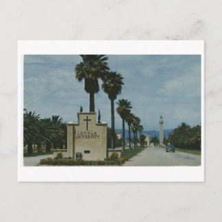 Eintritt in den Campus der Universität Loyola (ca. Postkarte