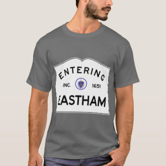 Eintritt in Eastham Massachusetts Commonwealth of  T-Shirt
