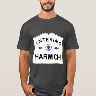 Eintritt in Harwich Massachusetts Commonwealth of  T-Shirt