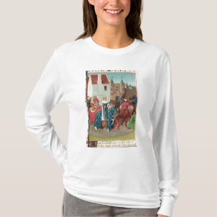 Eintritt in Paris von König Jean II Le Bon T-Shirt