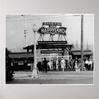 Eintritt nach Happyland, Ausstellung Vancouver, 19
