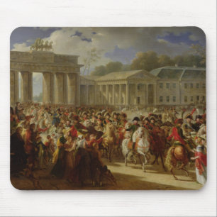 Eintritt von Napoleon I in Berlin Mousepad