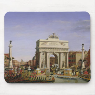 Eintritt von Napoleon I in Venedig, 1807 Mousepad