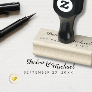 Eintritte & Sondertermine, eine einfache Hochzeit Gummistempel