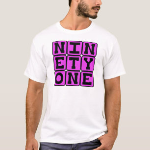Einundneunzig, Nummer 91 T-Shirt