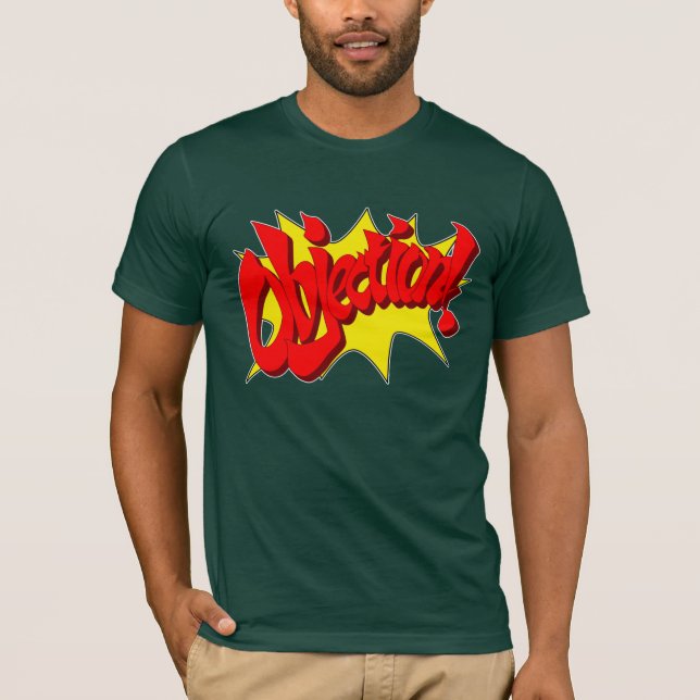 Einwand-grüner T - Shirt (Vorderseite)
