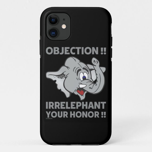 EINWAND ! IHRE EHRE UNBEDINGT! Case-Mate iPhone HÜLLE (Rückseite)