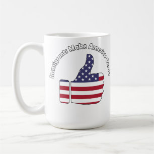 Einwanderer machen Amerika groß Kaffeetasse