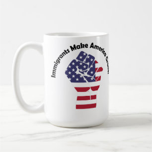 Einwanderer machen Amerika groß Kaffeetasse