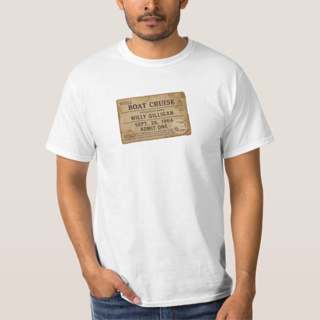 Einwegticket T-Shirt (Vorderseite)