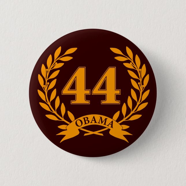 Einweihung Obama 44 Button (Vorderseite)