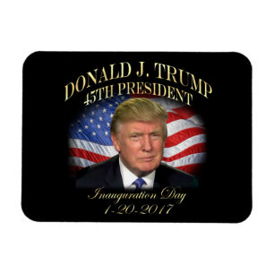 Einweihung Präsidenten-Donald Trump Gedenk Magnet