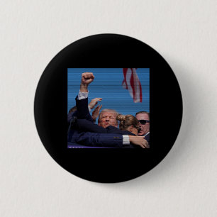 Einweihungsversuch - Trumps Kundgebung Pennsylvani Button