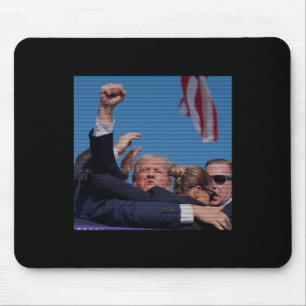 Einweihungsversuch - Trumps Kundgebung Pennsylvani Mousepad