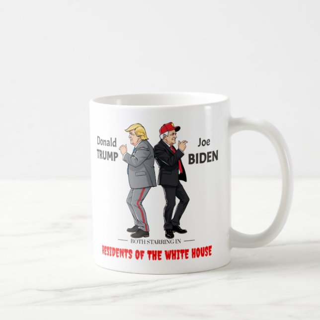 Einwohner des Weißen Hauses Kaffeetasse (Rechts)