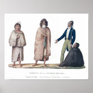 Einwohner Neuseelands Poster