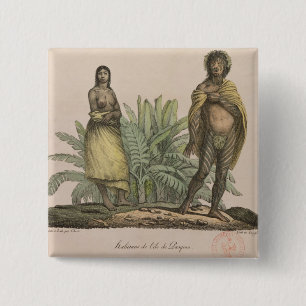 Einwohner von Osterinsel Button