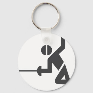 Einzäunen-Logo Schlüsselanhänger