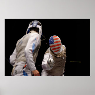 Einzäunung der Staaten Poster