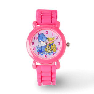 Einzelbild von drei niedlichen Bären Armbanduhr