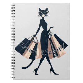 Einzelhandelstherapie Notizblock