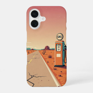 Einzelne Zapfsäule stoppt iPhone 16 Hülle