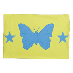 Einzelner Kissenbezug mit Flagge von Bady Bassit
