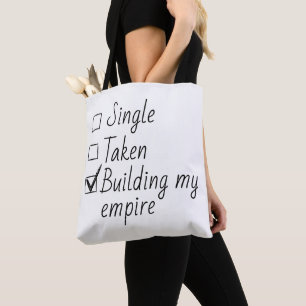 Einzelner Übernommener Checklisten-Stil Motivation Tasche