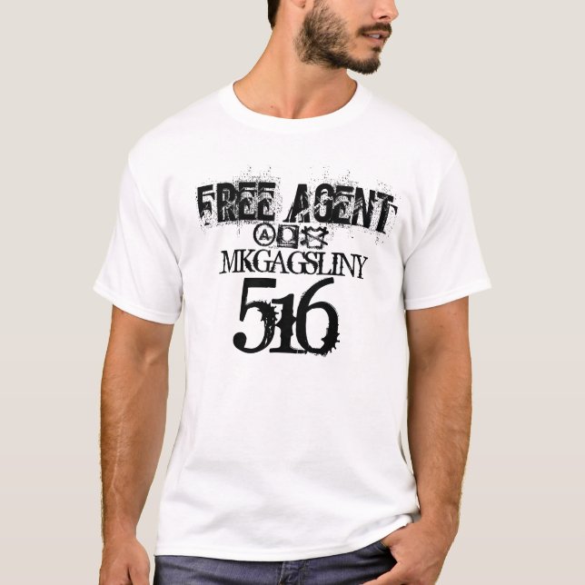 Einzelteil 60, freier Agent 516 T-Shirt (Vorderseite)