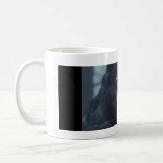 Einzelwolf-Design Kaffeetasse