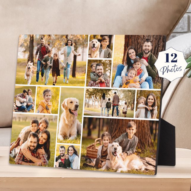 Einzigartig 12 Foto Collage Minimalistisch Einfach Fotoplatte (Von Creator hochgeladen)