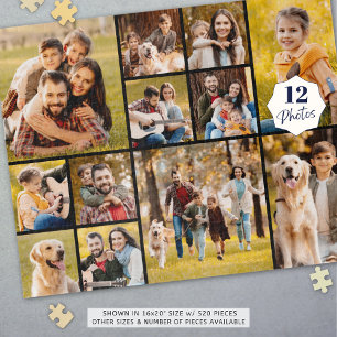 Einzigartig 12 FotoCollage Einfach Schwarz