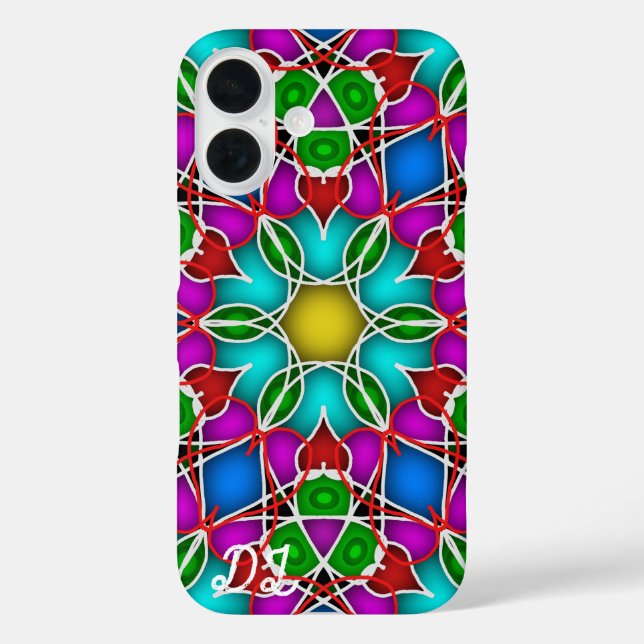 Einzigartig Abstrakte Marmorflüssiges und farbenfr iPhone 16 Hülle (Rückseite)