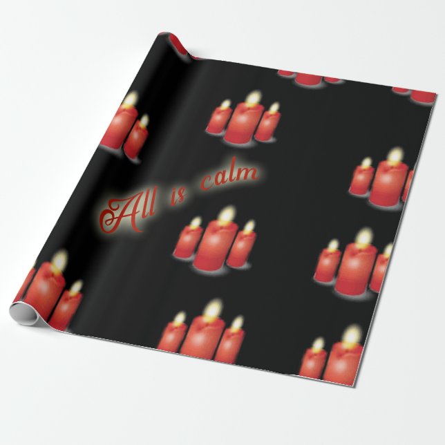 Einzigartig Alles ist ruhig Geschenkpapier (Ungerollt)
