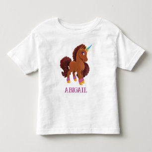 Einzigartig die Stehende Stolz des Einhorns Kleinkind T-shirt