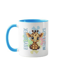 Einzigartig geboren – süßes Giraffen-Design