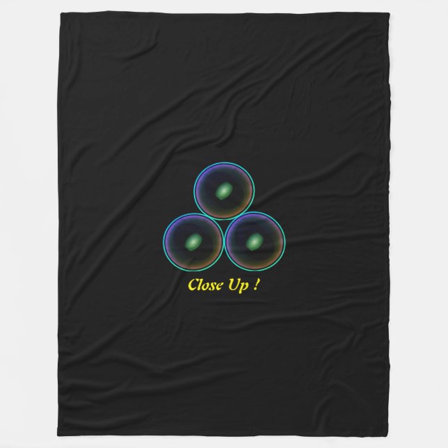Einzigartig gemütliche Winterträume Fleece Blanket (Vorderseite)