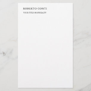 Einzigartig Modern Schlicht Minimalistisch Briefpapier