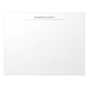 Einzigartig Modern Schlicht Minimalistisch Notizblock