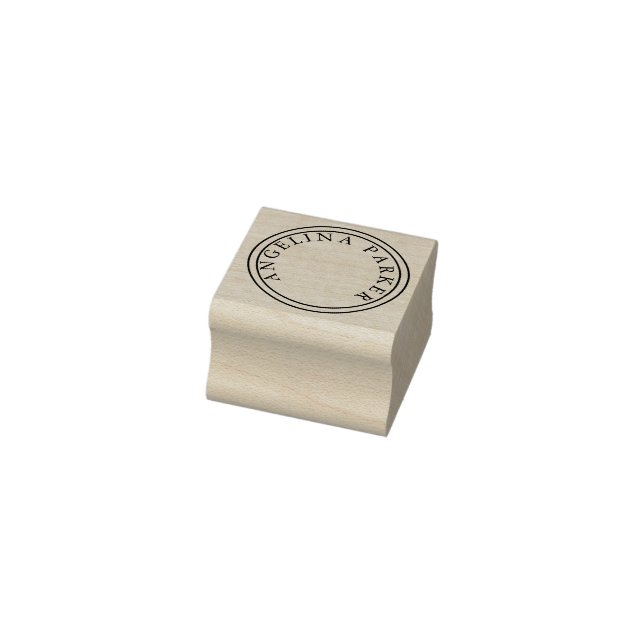 Einzigartig Modernes Minimalistisches Schlicht Gummistempel (Stempel)
