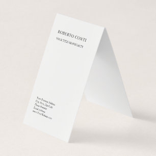 Einzigartig Modernes Schlichtes Minimalistisch Visitenkarten