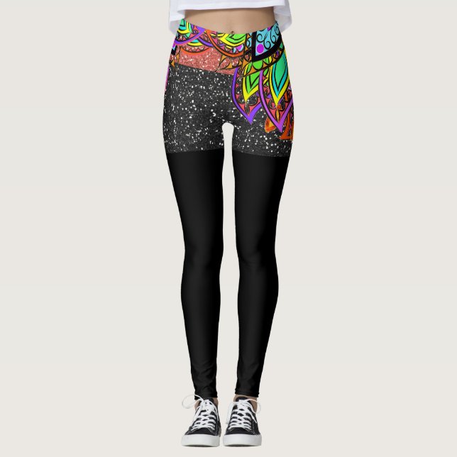 Einzigartig Pop Mode Leggings (Vorderseite)