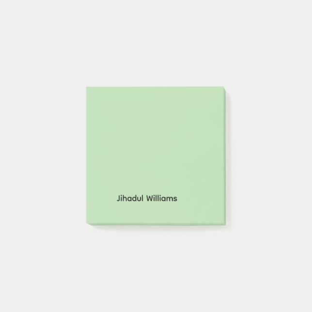 Einzigartig  post-it klebezettel (Vorderseite)