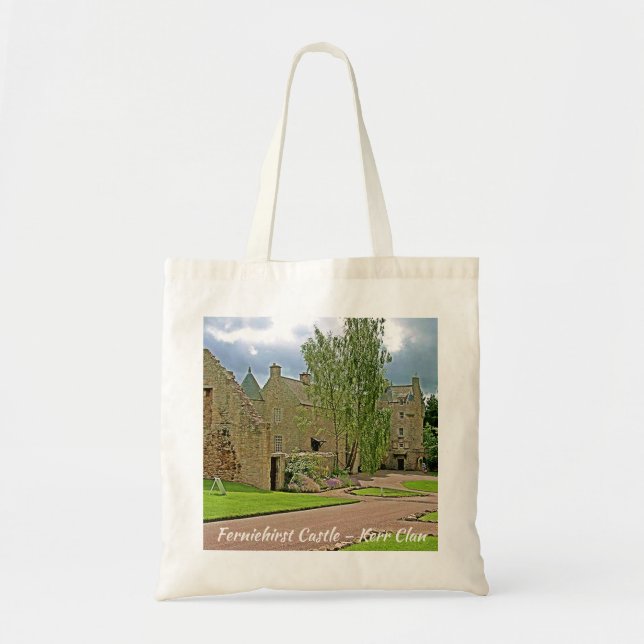 Einzigartig Schottland Ferniehirst Castle-Kerr Cla Tragetasche (Vorne)