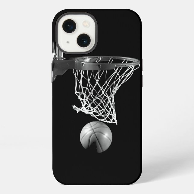 Einzigartig Stilftiger Basketball iPhone Hülle (Rückseite)